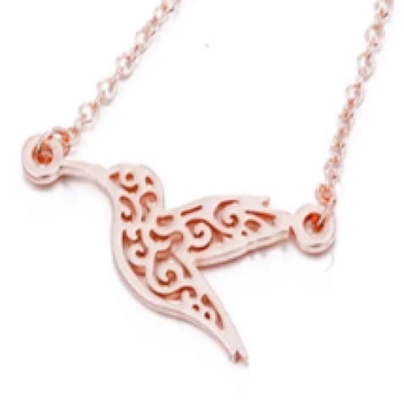 NEW💙💎PRETTY!💗ROSE💛GOLDEN💗HUMMINGBIRD💎💙SMALL - Picture 3 of 7